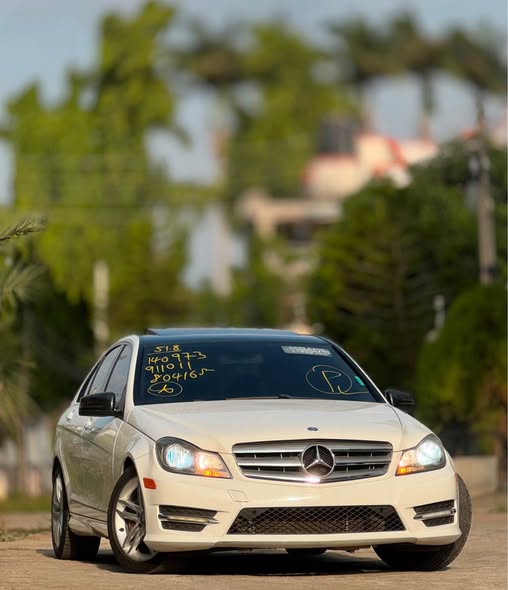 A picture of FOREIGN USED 2014 MERCEDES BENZ C300 4MATIC PRICE 13 5M