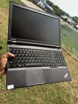 A picture of Lenovo T540p core 5 4 gen Ram 8gb ssd 500gb