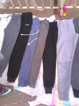 clothing bales