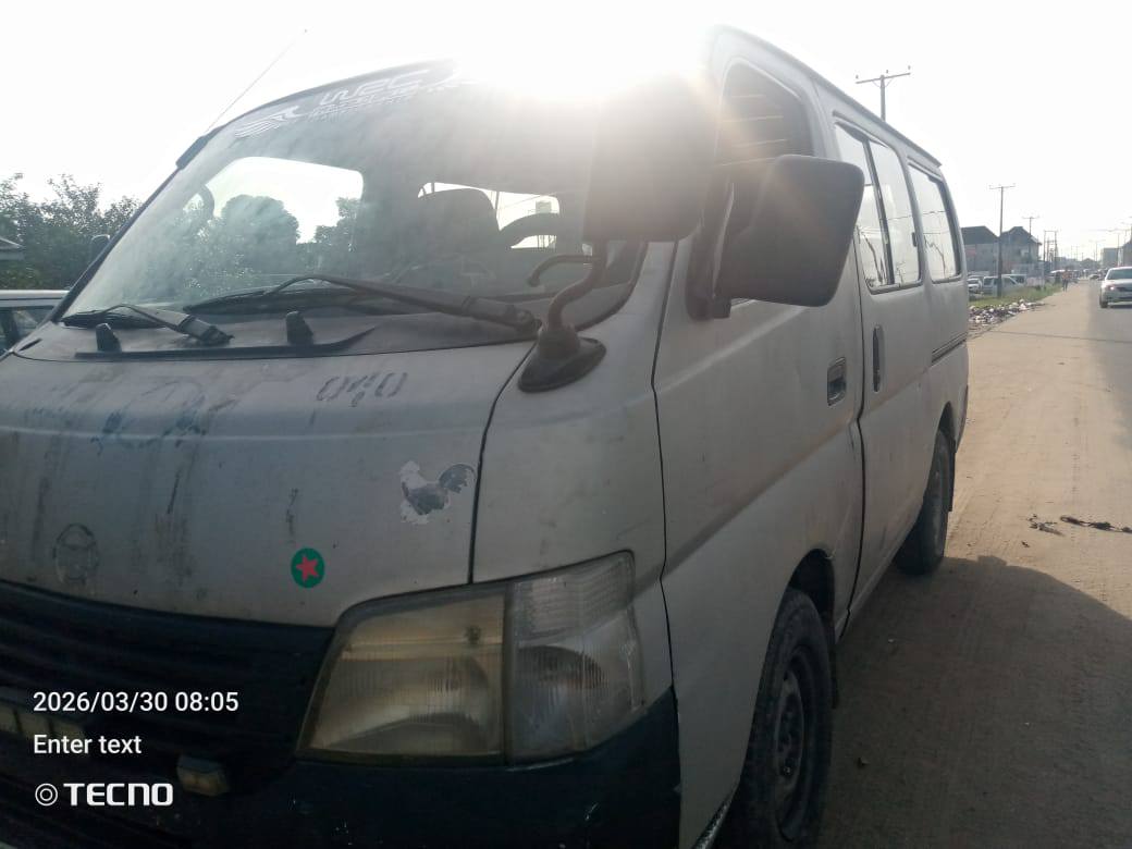 A picture of Nissan caravan bus