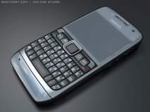 A picture of NOKIA E71 BUTTON MOBILE PHONE CLEAN PIECE SUPPORTING WHATSAPP FACEBOOK