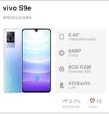 A picture of Vivo S9e 5G