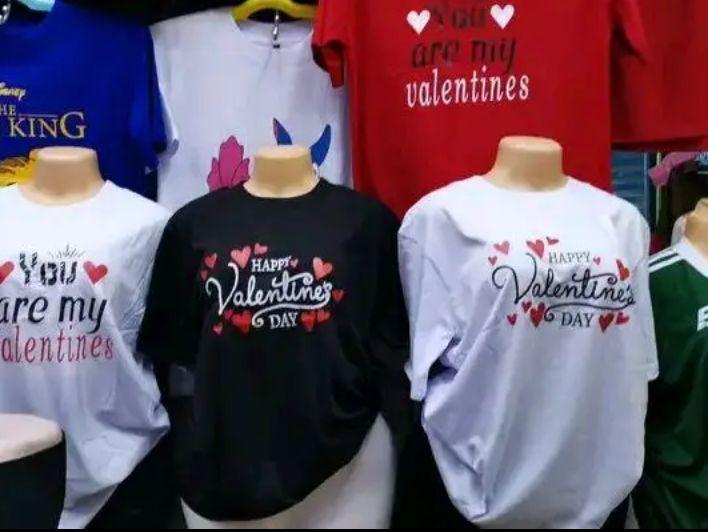 A picture of Velentine shirts outfits