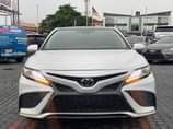 A picture of Foreign used 2021 CAMRY XSE pano roof red interior Available