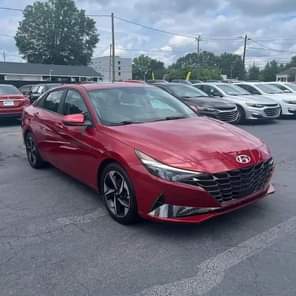A picture of 2021 Hyundai Elantra Price 6500 Down payment 500 Miles 44k