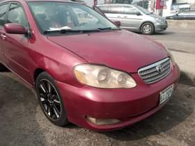 A picture of NEATLY USED 2007 MODEL TOYOTA COROLLA Raw Pure First body