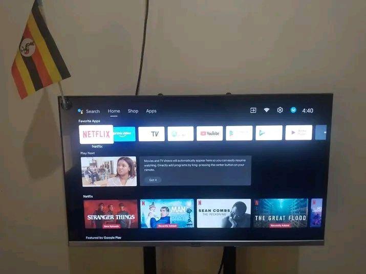 A picture of Chiq 32inches smart Android TV for sale for only 320k