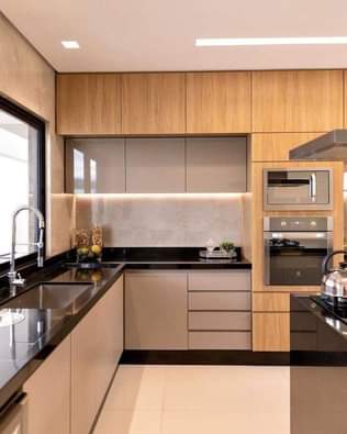 A picture of Kitchen cabinets