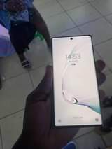 A picture of Samsung Galaxy Note 10 in good condition on sale at