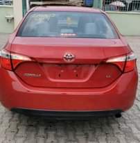 A picture of Fully pimped Tokunbo Toyota corolla Automatic Transmission fabric interior Alloy