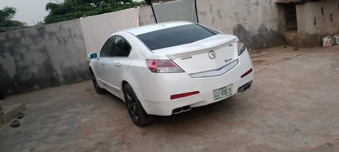 A picture of Acura TL 2010 model For sale my WhatsApp08064945586