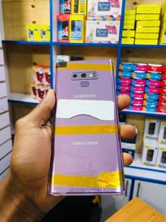 A picture of Samsung galaxy note 9