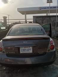 A picture of First body Nissan Altima AC chilling untouched Engine and gear