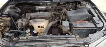 A picture of Toyota Camry tiny light sound engine and gear first body