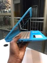 A picture of Hp machine 34 storage Ram 4gb 14 inch screen Blue