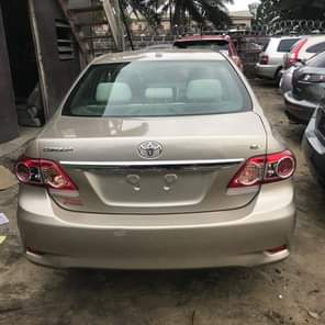 A picture of URGENT BUYERS ONLY 08146551014 CLEAN TOYOTA COROLLA Year 2009 Model