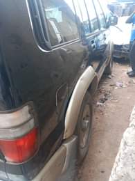 A picture of Isuzu jeep for sale engine and gear is ok..The car