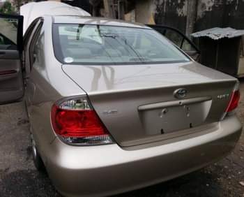A picture of Model CAMRY PRODUCTION July 2005 Engine 2AZFE Engine specifications 2400CC