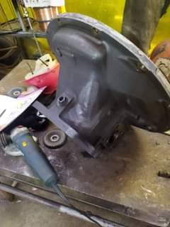 A picture of Cast iron bell horsing