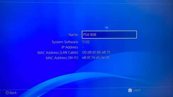 A picture of PS 4 FAT