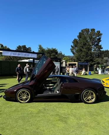 A picture of One of the highlight from Monterey car week this year