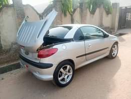 A picture of Very sharp convertible PEUGEOT 206 with AC chilling Untampered Engine