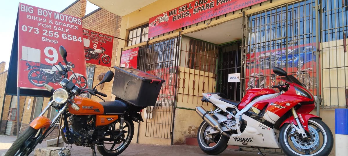 A picture of MOTOR BIKES AND SPARE PARTS 2773 2556 584 FOR SALE