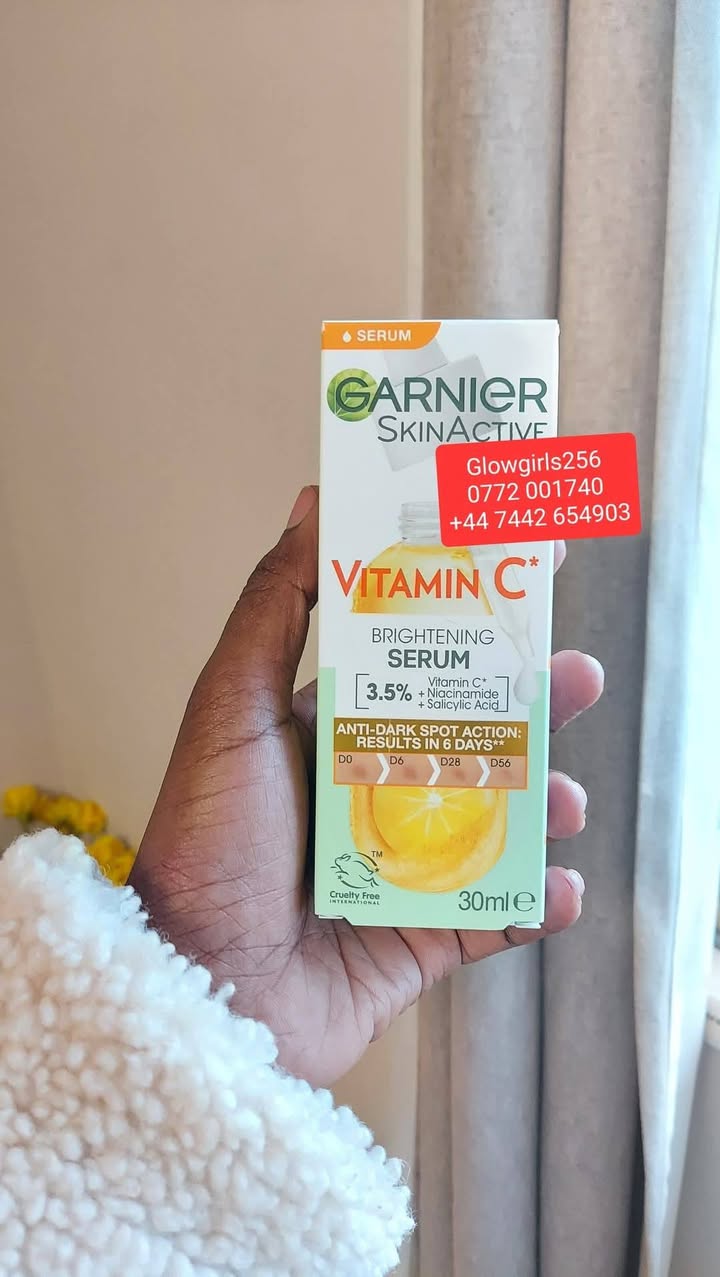 A picture of Garnier vitamin c products