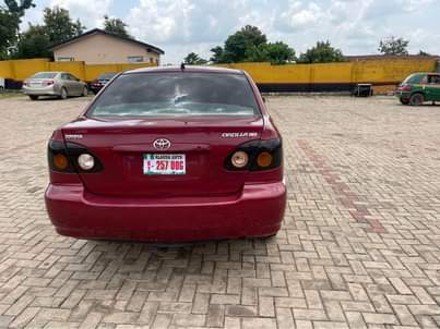 A picture of Toyota Corolla 2003 07067379252 09059213694