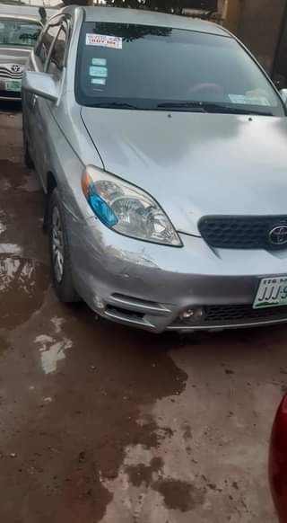 A picture of VERY VERY GOOD TOYOTA MATRIX 2003 MODEL WITH ANDROID SCREEN