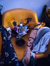 A picture of Vifaa vya saloon vinauzwa vina mwezi tu Kiti cha saloon
