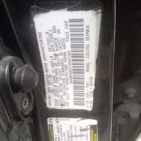 A picture of DIRECT 07 TOYOTA COROLLA BUY AND DRIVE PARTIAL FIRST BODY