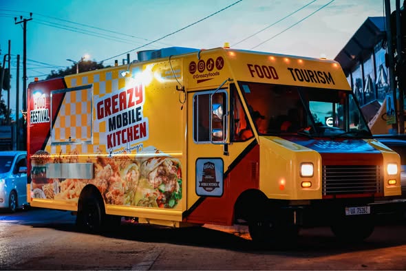 A picture of Ford v8 petrol mobile kitchen 2019 model 0757913971
