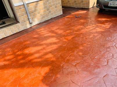 A picture of Stamped Floor