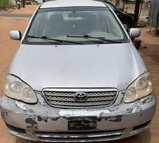 A picture of REGISTERED TOYOTA COROLLA 04 AVAILABLE ENGINE AND GEAR PERFECTLY WORKING