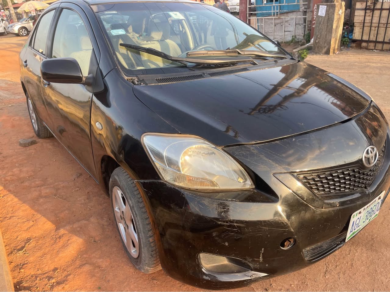 A picture of Toyota Yaris used 08077814086