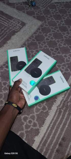 A picture of Infinix smart chargers and covers