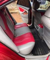 A picture of Super Clean Nigerian Used Red Toyota Camry 2008.