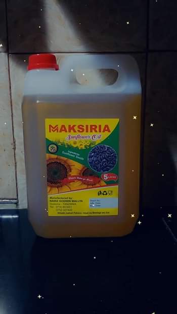 A picture of Mafuta ya alizeti