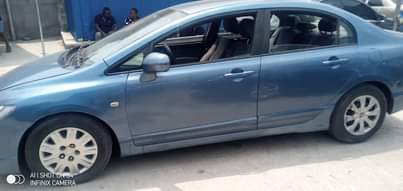 A picture of Belgium standard super grade 08 model Honda civic believe it