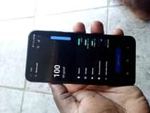 A picture of Samsung Galaxy A11 cracked as seen but working well 32gb