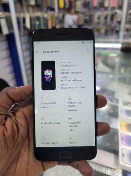 A picture of One plus A5 128gb