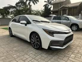 A picture of Corolla sport 2021 foreign used PRICE N22M Sharpest Grade Call