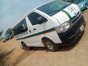 A picture of Extremely super sharp Toyota Hummer Bus FRESH BODY With Untempered