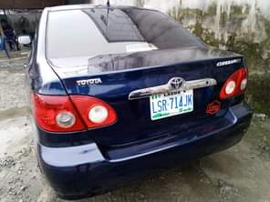 A picture of 2007 model corolla Everything is working perfectly including ac chilling