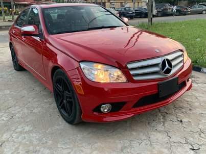 A picture of Registered 2008 Mercedes Benz C300 full Option with pop screen