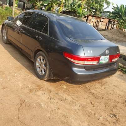 A picture of REGISTERED HONDA ACCORD 2004 FIRSTBODY HAS CLEAN LEATHER SEAT INTERIOR
