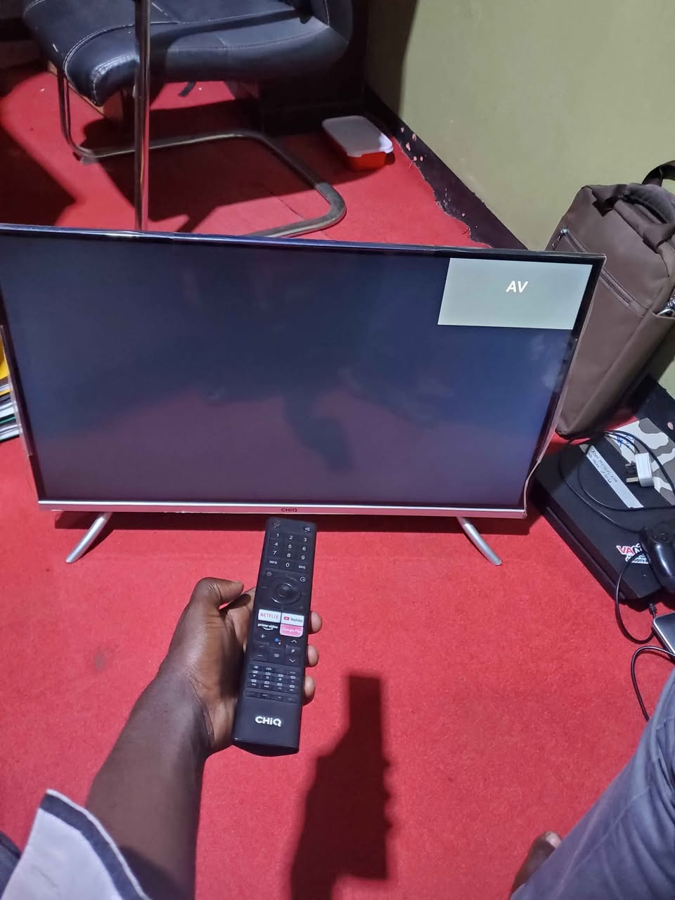 A picture of Chiq android TV smart tv 0708048430