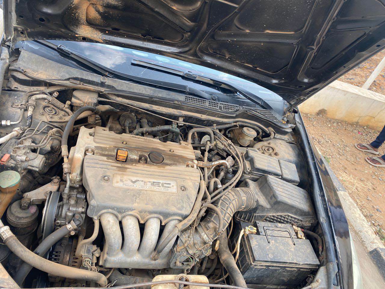 A picture of Sharp honda accord with sound untempered engine and smooth transmission.