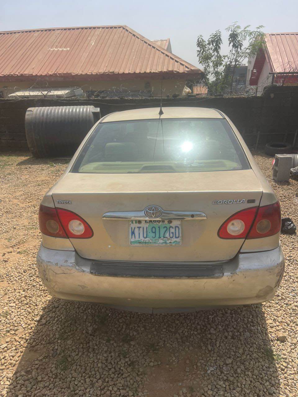 A picture of Distress 2006 Corolla Price 2 6m Location Abuja Gwarinpa